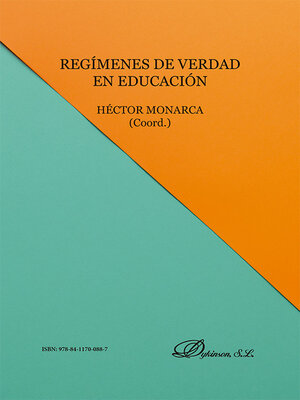 cover image of Regímenes de verdad en educación